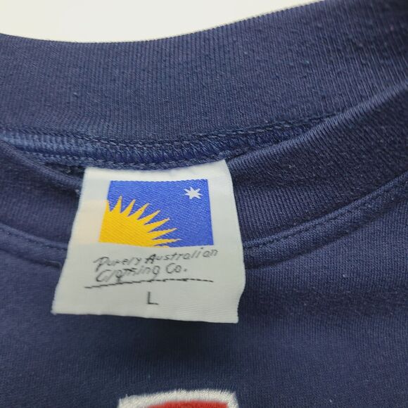Purely Australian Clothing Co. Embroidered Australia Logo Sweatshirt Size Large - Picture 6 of 6